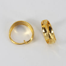 Load image into Gallery viewer, 24K Solid Yellow Gold Star Hoop Earrings 2.8 Grams
