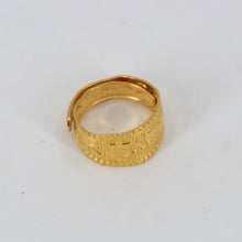 Load image into Gallery viewer, 24K Solid Yellow Gold Baby Ring Band 0.93 Grams

