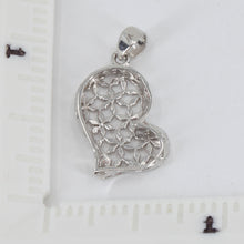 Load image into Gallery viewer, Platinum Heart Pendant 2.7 Grams
