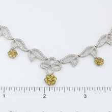 將圖片載入圖庫檢視器 18K White Gold Diamond Necklace D4.15CT

