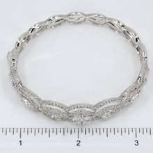 Load image into Gallery viewer, 18K White Gold Diamond Bangle D5.15 CT
