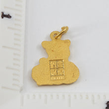 Load image into Gallery viewer, 24K Solid Yellow Gold Zodiac Tiger Pendant 2.3 Grams

