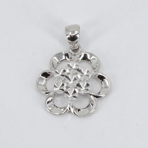 Platinum Flower Pendant 2.3 Grams