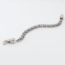 Load image into Gallery viewer, Platinum Men Twin Dragon Bracelet 41.3 Grams
