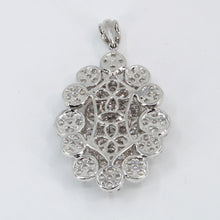 Load image into Gallery viewer, 18K White Gold Diamond Pendant D3.57 CT
