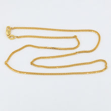 Load image into Gallery viewer, 18K Solid Yellow Gold Braided Chain 16&quot; 3.1 Grams
