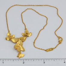 Load image into Gallery viewer, 24K Solid Yellow Gold Butterfly Chain 10.35 Grams
