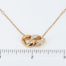 Load image into Gallery viewer, 18K Rose Gold Diamond Necklace D0.40CT
