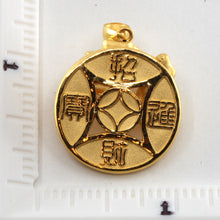 Load image into Gallery viewer, 24K Solid Yellow Gold Baby Puffy Pi Xiu Money Hollow Pendant 5.1 Grams
