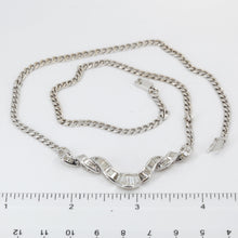 將圖片載入圖庫檢視器 18K Solid White Gold Diamond Necklace 1.68 CT
