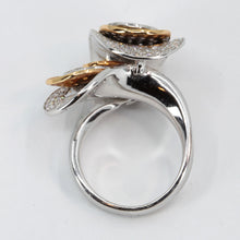 Load image into Gallery viewer, 18K White Gold Diamond Cocktail Ring 1.94 CT
