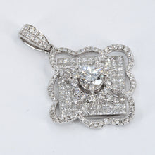 Load image into Gallery viewer, 18K White Gold Diamond Pendant CD0.76CT SD2.41CT
