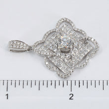 Load image into Gallery viewer, 18K White Gold Diamond Pendant CD0.76CT SD2.41CT
