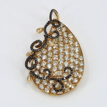 Load image into Gallery viewer, 18K Yellow Gold Diamond Design Pendant D4.70 CT
