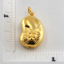 Load image into Gallery viewer, 24K Solid Yellow Gold Baby Puffy Peanut Hollow Pendant 4.6 Grams
