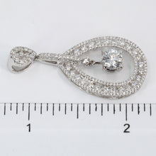 Load image into Gallery viewer, 18K White Gold Diamond Pendant CD0.70CT SD0.94CT
