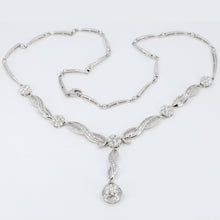 Load image into Gallery viewer, 18K White Gold Diamond Necklace D2.65CT
