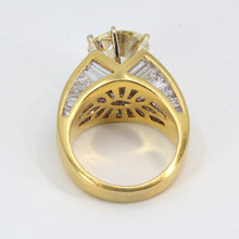 Load image into Gallery viewer, 18K Yellow Gold Diamond Ring CD4.06CT
