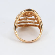 Load image into Gallery viewer, 18K Rose Gold Women Diamond Ring D2.72CT
