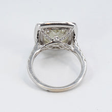 Load image into Gallery viewer, 18K White Gold Women Diamond Ring CD4.29CT
