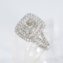 Load image into Gallery viewer, 18K White Gold Women Diamond Ring CD1.50CT
