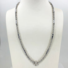 Load image into Gallery viewer, Platinum Barrel Link Chain 38.1 Grams 21.5&quot;
