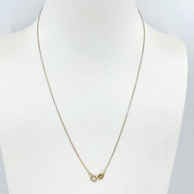 Load image into Gallery viewer, 18K Solid Tri-Color Gold Thin Square Link Chain 18&quot; 1.0 Grams
