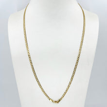 Load image into Gallery viewer, 14K Solid Yellow Gold Flat Cuban Link Chain 22&quot; 5.6 Grams SKU: 15-30-1526
