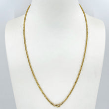 Load image into Gallery viewer, 14K Solid Yellow Gold Braided Chain 20&quot; 4.4 Grams
