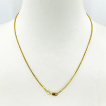 Load image into Gallery viewer, 18K Solid Yellow Gold Braided Chain 16&quot; 3.1 Grams
