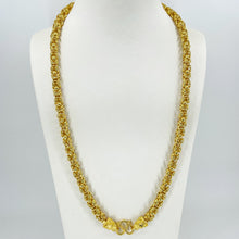 Load image into Gallery viewer, 24K Solid Yellow Gold Twin Dragon Link Chain 85.4 Grams 24&quot; 9999
