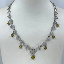 Load image into Gallery viewer, 18K White Gold Diamond Necklace D4.15CT
