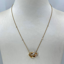 Load image into Gallery viewer, 18K Rose Gold Diamond Necklace D0.40CT
