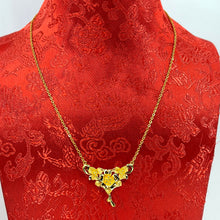 Load image into Gallery viewer, 24K Solid Yellow Gold Flower Chain 11.62 Grams

